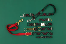 Load image into Gallery viewer, Hunter Green Tartan Matching Dog Leash