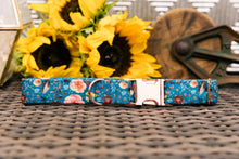 Load image into Gallery viewer, Water Resistant Autumn Blooms Dog Collar