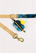 Load image into Gallery viewer, Smoky Blue Marble Waste Bag Holder