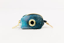 Load image into Gallery viewer, Smoky Blue Marble Waste Bag Holder