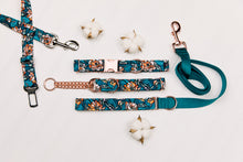 Load image into Gallery viewer, Stained Glass Floral Matching Dog Leash