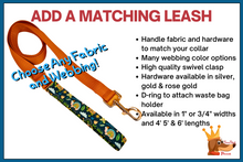 Load image into Gallery viewer, Mama&#39;s Boy &amp; Mama&#39;s Girl Dog Collar