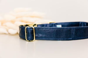 Sapphire Jewel Tone Dog Collar