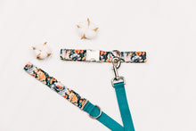 Load image into Gallery viewer, Spooky Florals Water Resistant Dog Collar