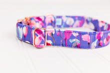 Load image into Gallery viewer, Veryperi Floral Dog Collar in Water Resistant or Organic Cotton Fabrics