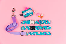 Load image into Gallery viewer, Turquoise Petals Water Resistant Dog Collar