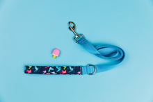 Load image into Gallery viewer, Navy Origami Birds Matching Dog Leash