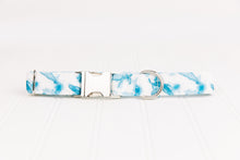 Load image into Gallery viewer, Watercolour Whales Water Resistant Dog Collar