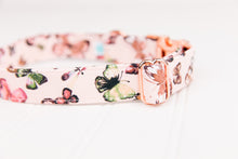 Load image into Gallery viewer, Pink Butterflies Dog Collar