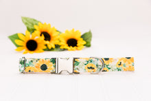 Load image into Gallery viewer, Sunflowers Water Resistant Dog Collar