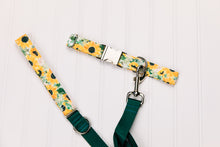 Load image into Gallery viewer, Sunflowers Water Resistant Dog Collar