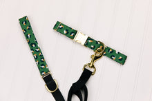 Load image into Gallery viewer, Olive Green Leopard Matching Dog Leash