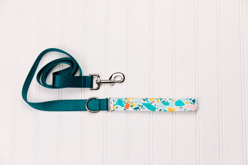 Summer Terrazzo Matching Dog Leash