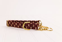 Load image into Gallery viewer, Burgundy Gingerbread Dog Collar