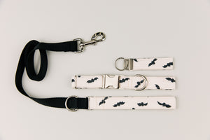 Off-White Bats Halloween Dog Collar
