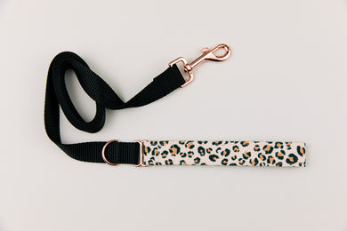 Leopard Print Matching Dog Leash