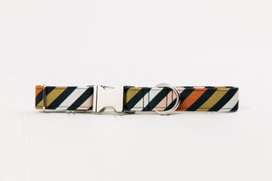 Seasonal Stripes Dog Collar