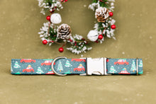 Load image into Gallery viewer, Car and Christmas Tree Dog Collar