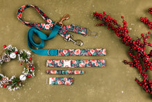 Load image into Gallery viewer, Winterberry Blossom Floral Dog Collar
