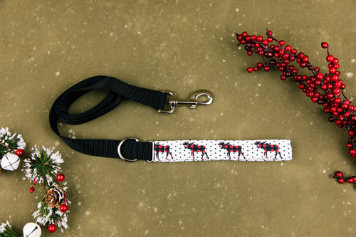 Moose Crossing Matching Dog Leash