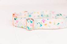 Load image into Gallery viewer, Dainty Watercolour Floral Dog Collar
