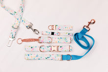 Load image into Gallery viewer, Dainty Watercolour Floral Dog Seatbelt