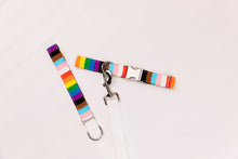 Load image into Gallery viewer, Love is Love Progress Pride Flag Dog Collar