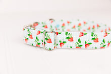 Load image into Gallery viewer, Summer Strawberry Picnic Dog Collar