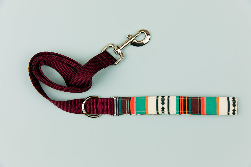 Desert Stripes Matching Dog Leash