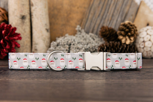 Santa Claus Christmas Dog Collar