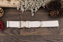 Load image into Gallery viewer, White Snowflake Dog Collar