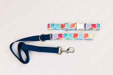 Load image into Gallery viewer, Geometric Colourful Customizable Matching Dog Leash