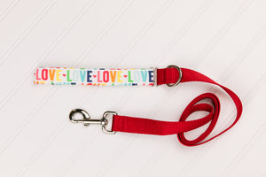 LOVE Pride Dog Collar