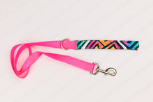 Load image into Gallery viewer, Water Resistant Graffiti Neon Geometric Dog Collar