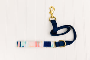 Abstract Stripes Matching Dog Leash