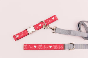 Little Love Red Valentine's Dog Collar
