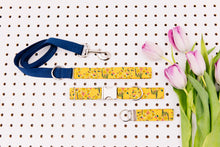 Load image into Gallery viewer, Mustard Yellow Floral Bundles Dog Collar
