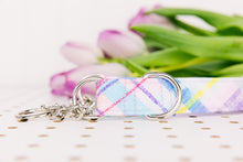 Load image into Gallery viewer, Pastel Spring Plaid Dog Collar