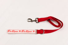 Load image into Gallery viewer, Free Kisses Valentine Matching Dog Leash