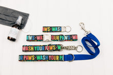Load image into Gallery viewer, Wash Your Paws Rainbow Matching Dog Leash