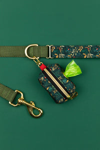 Moody Holly & Berries Water Resistant Dog Collar