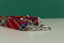 Load image into Gallery viewer, Cozy Winter Plaid Dog Collar