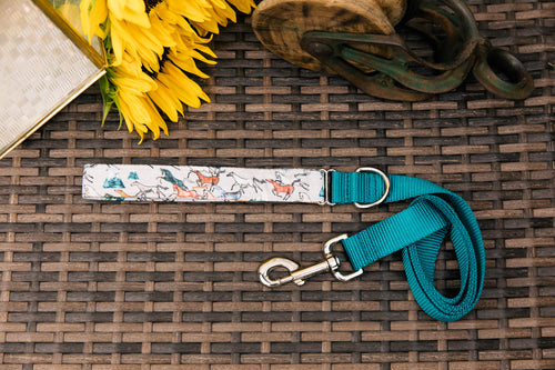 Wild Horses Customizable Matching Dog Leash