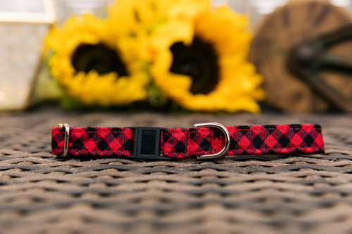 Buffalo Plaid Breakaway Cat Collar