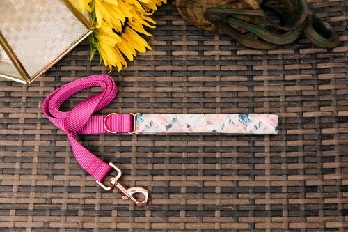 Marble Moroccan Tile Customizable Matching Dog Leash