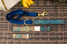 Load image into Gallery viewer, Rusted Sapphire Graphic Dog Collar